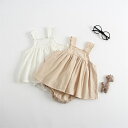 ロンパース ワンピース ノースリーブ ベビー服 韓国 女の子 夏 綿 カバーオール 肌着 キッズ 子供服 新生児 赤ちゃん おしゃれ 可愛い ルームウェア 部屋着 出産お祝い プレゼント 誕生日 入園 保育園 幼稚園 66 73 80 90 100cm