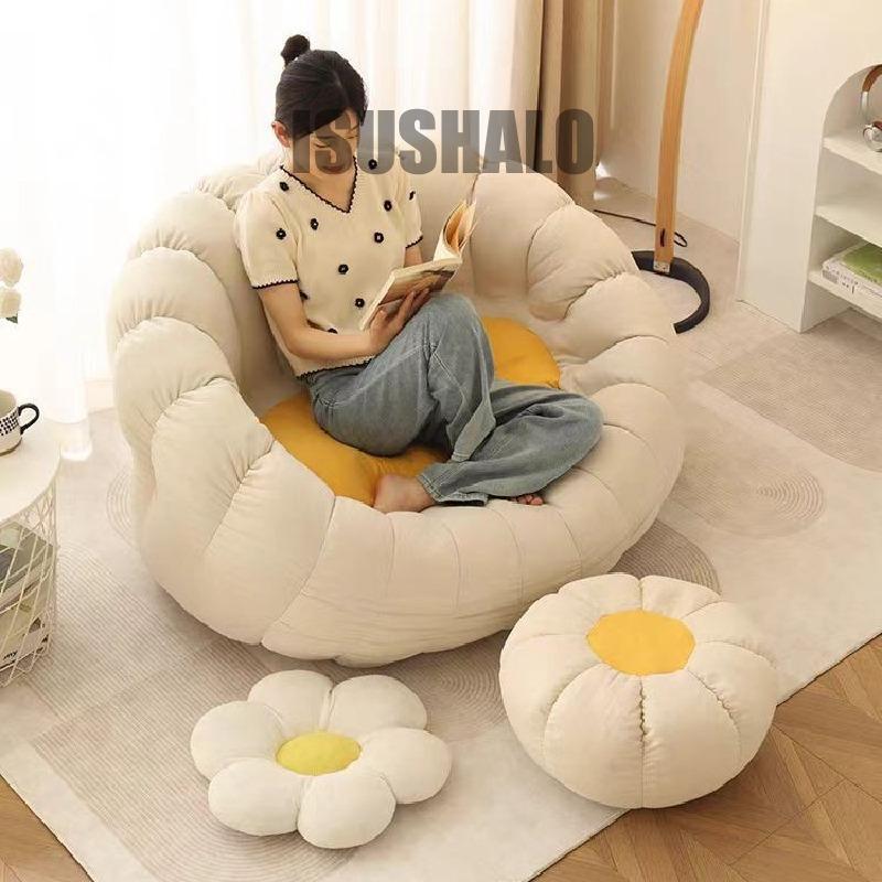 樂天商城 - 新型怠け者のソファー 畳 背もたれ ソファー ソファタイプ クッション ソファーベット ラウンジチェア フロアスタンド型 座椅子 フットパッド 寝室 家庭用