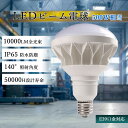 LEDビーム電球 50W消費電力 E39口金 水銀灯500W対応 明るさ10000lm IP65防水 LEDスポットライト 500W水銀灯代替 LED電球 水銀...