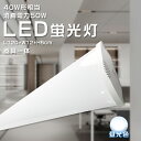 【送料無料】【昼光色】 一体型蛍光灯 逆富士 LED蛍光灯 LEDベースライト 器具一体型 LED照明器具 40W形 2灯相当 シーリングライト 消費電力50W...
