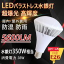 LEDバラストレス水銀灯 PAR38 LEDビーム電球 E26口金 水銀灯350W相当 5600ml 消費電力35W 昼光色 LED ビーム電球 高演色LED電球 リフレクタ形 35w バラストレス水銀灯形 ハイスペックエコビック35W IP65防水 防塵 屋外 レフランプ 街路灯 道路灯 看板灯 高天井用led照明