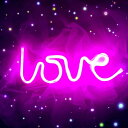 LED LOVEライト屋内装飾夜ランプネオンサイン イルミネーション ナイトライト 壁の装飾ライト雰囲気作り バレンタイン ホーム飾り付け 結婚式 パーティー ...