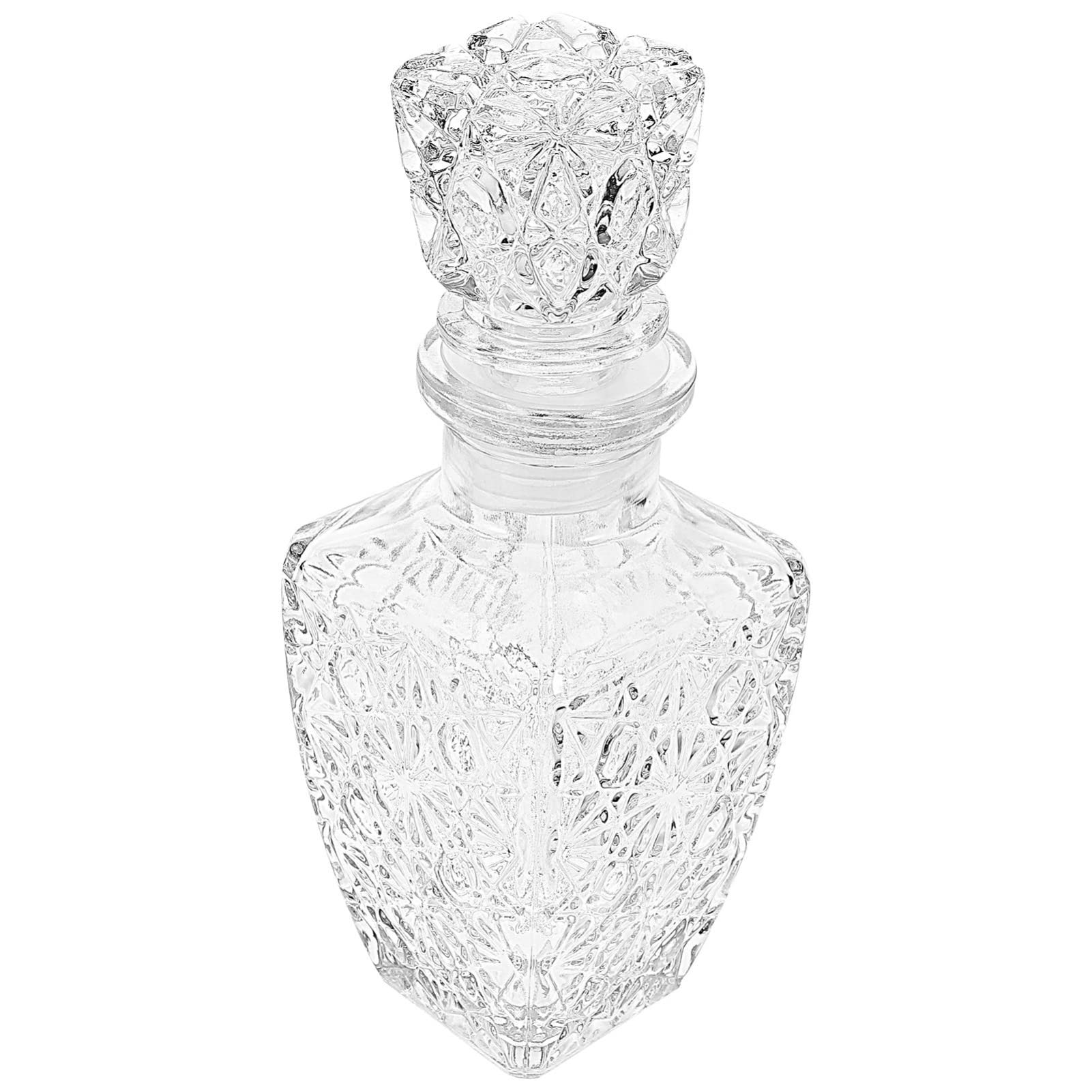 ウイスキーデカンタ クリスタルグラス ビンテージ デキャンタ クリア 蓋付き 創造的な 赤ワインデカン..