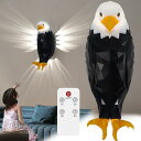 LEDナイトライト 3D 動物 ウォール ライト イーグル 鷹 フクロウ ウォールライト 睡眠 ナイトライト 電池式 子供用 アート装飾 3D壁ランプ 鮮やかな動物像ウォールランプ 壁掛けライト 高級 寝室 リビング 雰囲気 間接照明 子供のギフト 誕生日 プレゼント