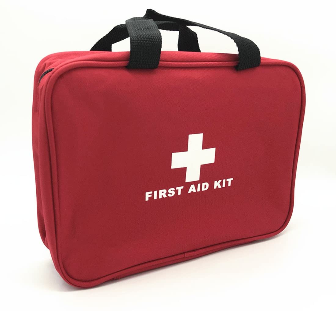 応急処置キット救急セット救急箱 防水隔てる網2層 携帯用救急箱 メディカルポーチ ミニ救急箱地震防災..