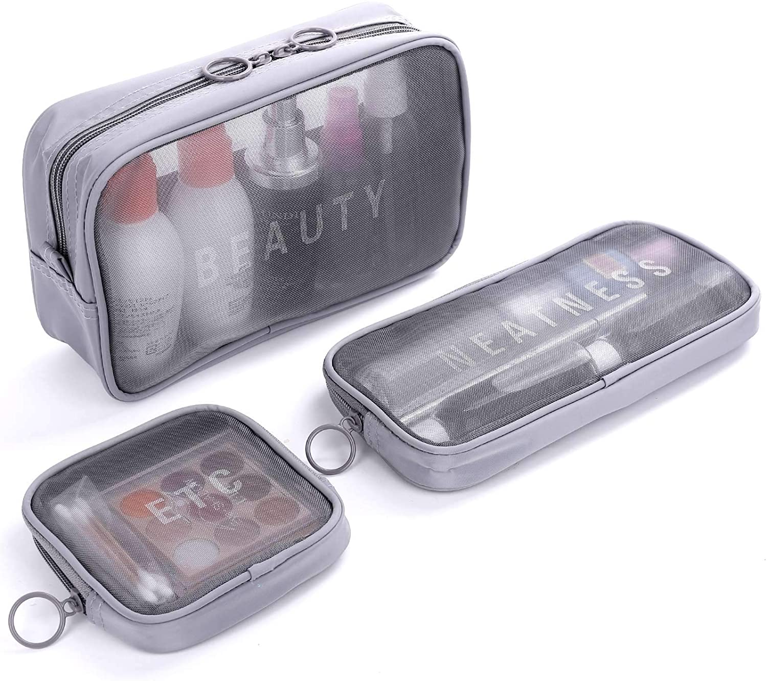 トイレタリーバッグ コスメポーチ トラベルポーチ 旅行用化粧ポーチ 洗面用具ポーチ 多機能 旅行用品収..