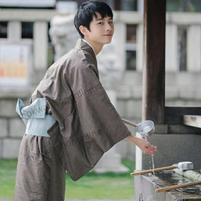 Yukata （For Girls） - 浴衣2点セット 浴衣 和服 大人 コスプレ メンズ 男性用 セット じんべい 長袖 旅館 夏祭り 秋祭り 花火大会 盆踊り 夕涼み会 納涼祭 部屋着 リボン ゆったり 春 夏 秋 冬 漫画展 展覧会 和服 着物 旅行 浴衣帯 帯 甚平