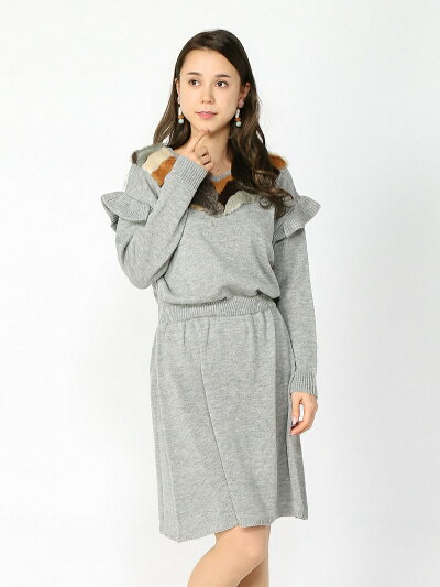 楽天市場 Rakuten Fashion Sale 70 Off エコファーフリルニットワンピ D Million Carats ミリオンカラッツ アウトレット ワンピース ニットワンピース グレー ピンク ブラック ブラウン Rba E Million Carats ミリオンカラッツ 楽天市場 Rakuten Fashion Sale 70 Off エコファーフリルニットワンピ D Million Carats ミリオンカラッツ アウトレット ワンピース ニットワンピース グレー ピンク ブラック ブラウン Rba E Million Carats ミリオンカラッツ