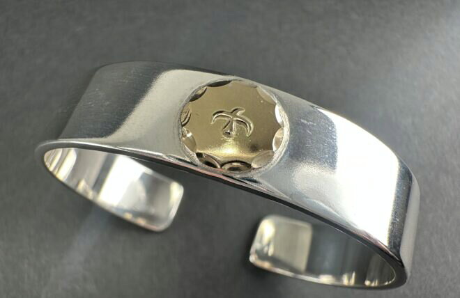 ゴローズ goro's 新品 平打ちブレス (S) ※31.19g