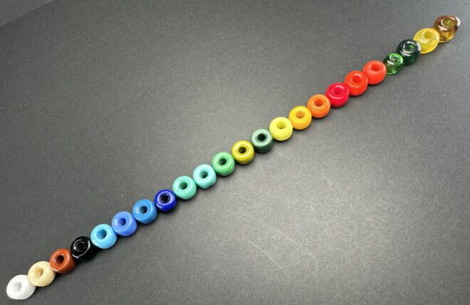 ゴローズ goro's　カラービーズ大 　各色 ※一粒の価格 3