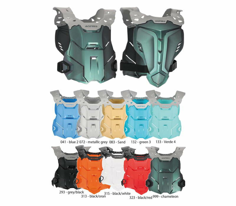 【最安値に挑戦】ACERBIS アチェルビス LINEAR ROOST DEFLECTOR リニア チェストプロテクター 超軽量胸部プロテクター ブレストガード 25315