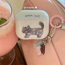 ユリ パークの 韓国 女の子 弓の 落書き 猫の 家 ペンダントは Apple Airpods 4世代の ワイヤレス Bluetooth ヘッド セット 保護 ...