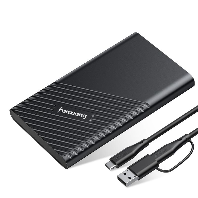 fanxiang 外付け SSD USB 3.2 Gen2x2 USB-C 最大読込2,050MB/s 20Gb/s PS4/PS5 メーカー動作確認済 ポータブルssd