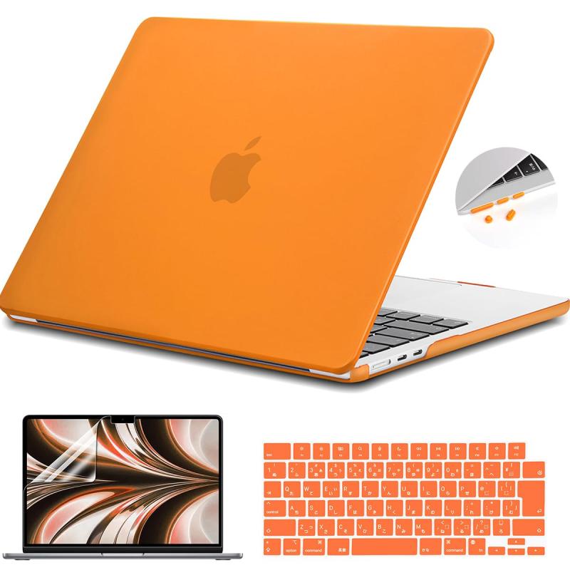 Teryeefi MacBook Air M2 ケース 13.6 インチ A2681 モデル, 2022 MacBook Air 13 インチ ケース カバ..