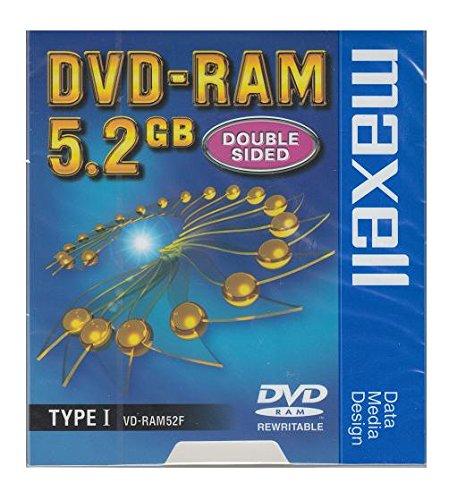 5.2GB　カートリッジ式DVD-RAMメディア