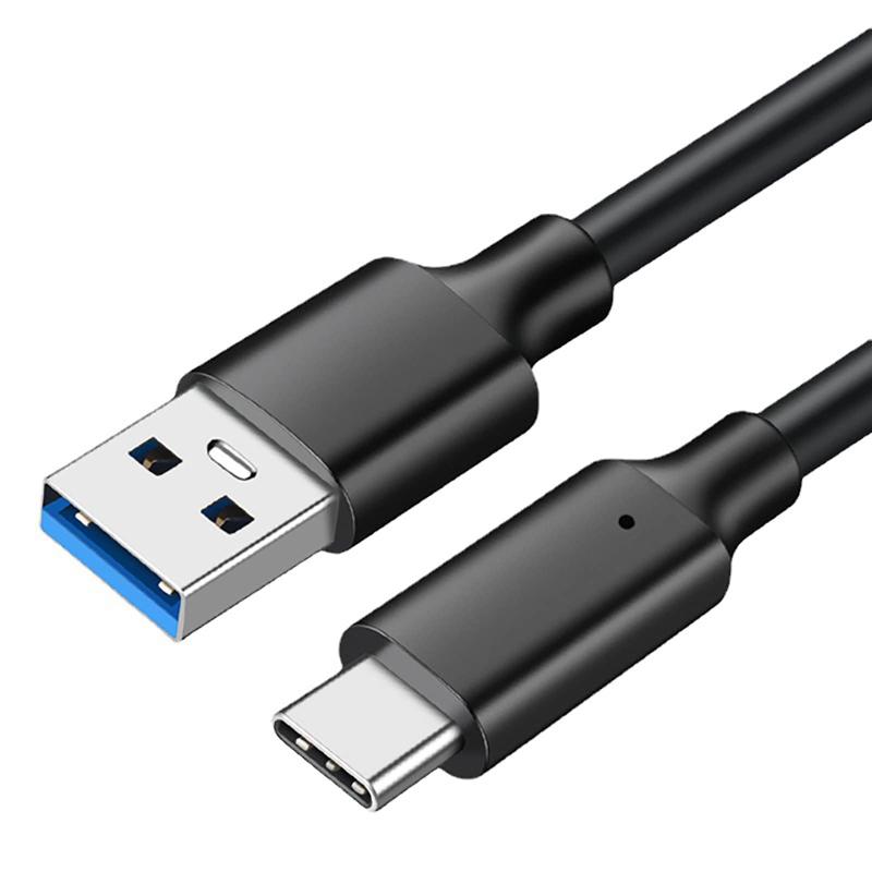 ALLVD USB Type C ケーブルPowerLine USB-C & USB-A 3.2 ブラック/10Gbpsデータ転送 急速充電 USB-C ケーブル 3A/60W PD対応 Xperia/Galaxy/LG/HUAWEI/XIAOMI その他 Android 等 USB-C機器…