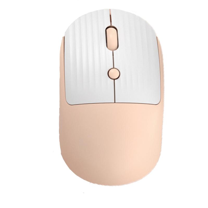 マウス 無線 小型 2.4Ghz ワイヤレスマウス かわいい おしゃれ 無線 静音マウス 軽量 持ち運び便利 Type-c充電 女性/子供用