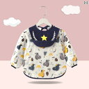 保育士 家庭用 前掛 作業用 柔らかい 汚れにくい おしゃれ かわいい ベビー ケア 子供用 オーバー オール 防水 防汚 綿 ライス ポケット 男の子 赤ちゃ...