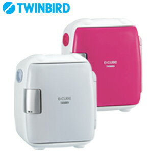 \ページ限定・マジッククロス付/ 保温 保冷ボックス【送料無料・代引料無料・保証付】【ツインバード 2電源式コンパクト電子保冷保温ボックス D-CUBE S HR-DB06】 保冷庫 保温庫 簡易冷蔵庫 冷温庫