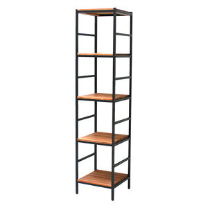 Rakuten - スチールラック 幅40cm ◆送料無料◆【ブリックラックシリーズ 5段 40×40×175 PRU-4040175】 オープンラック 木製 ウッドラック アイアンラック ディスプレイラック