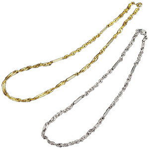 【即納】オシャレ磁気ネックレス スクリュウタイプ ◆日本製◆［スクリューネックレス 24金メッキ ロジウムメッキ スクリュータイプ 男女兼用 メンズ レディース］