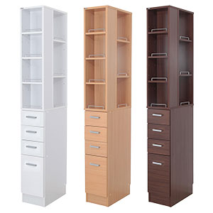 乐天商城 - 【送料無料】すきまラック【隙間収納ラック 幅25cm SSK-T25】キッチン リビング サニタリー ランドリー周り 多段チェスト