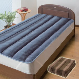 乐天商城 - 日本製 温泉毛布 泉大津産 ボリューム敷パッドの 通販 【送料無料】 ［シングル敷パッド 暖かい 日本製敷きパッド あったか敷パッド シングルサイズ 中綿入り敷パッド］