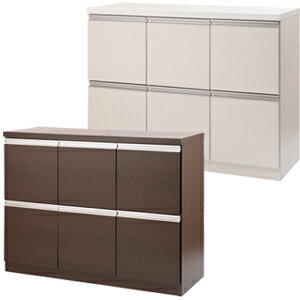 乐天商城 - 木製スクエアキャビネット 幅109扉タイプ 【送料無料・完成品】【スタイリッシュデザイン スクエアキャビネット幅109扉タイプ】 リビング収納 日本製 国産 大川家具