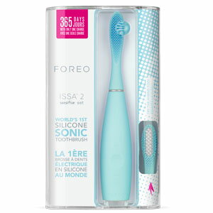 電動シリコン歯ブラシ 【送料無料】【ヤーマン FOREO ISSA2 Sensitive】 シリコン歯ブラシ 電動歯ブラシ シリコーン フォレオ USB充電 オーラルケア 歯茎ケア
