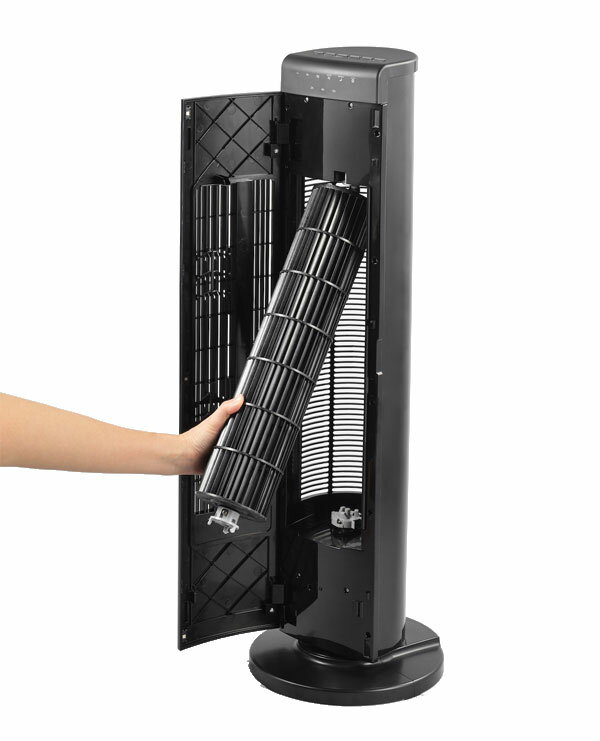 タワーファン フルリモコン 【送料無料】【ツインバード タワーファン EF-D914B】 ...