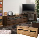 \ページ限定・マジッククロス付/ 天然木テレビボード【アルダー材テレビボード回転盤付 150.5cm幅】コーナーも使える可動式【smtb-s】(3)