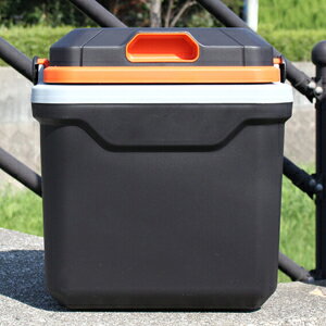 車載冷温庫 温冷庫 【保温冷キャリーボックス】 DC12V AC ポータブル クーラーボックス 冷蔵庫 温蔵庫 24リットル アウトドア ドライブ 車中泊