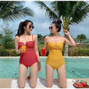 ワンピース水着 モノキニビキニ ビキニ 水着 bikini 無地 スプリット レディース スタイルアップ 体型カバー トレンド 新作 夏 海 プール リゾート セクシー a3027(4)