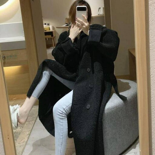 ラムウールコート ボアコート レディース ジャケット コート ロング丈 膝丈 アウター ボアジャケット オフィスコーデ 3カラー a3773 ラムウールコート ボアコート レディース ジャケット コート ロング丈 膝丈 アウター ボアジャケット オフィスコーデ 3カラー a3773