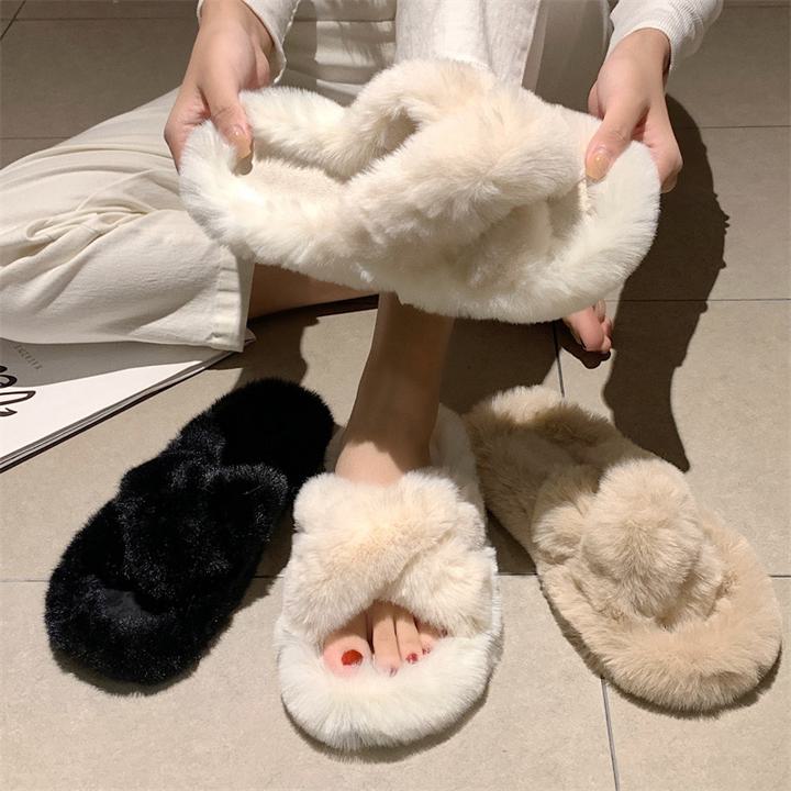 ファーサンダル サンダル もこもこ 室内室外兼用 レディース ふわふわ サンダル おしゃれ コンフォートサンダル フェイクファー サマー 春 夏 秋 冬 a4468