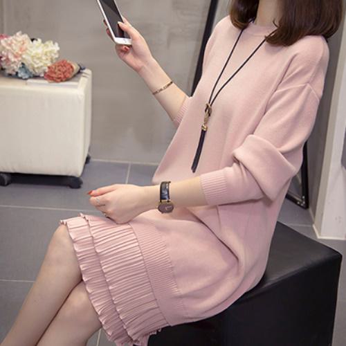 乐天商城 - 秋冬 レディース 暖かい 大人可愛い 着やせ ゆったり ニット セーター A1844