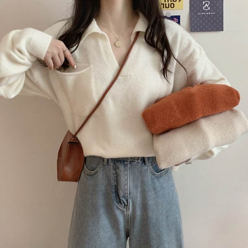 レディース ニット 長袖 上品 冬 セーター 10代 かわいい プルオーバー フェミニン ラブリー 40代 おし..