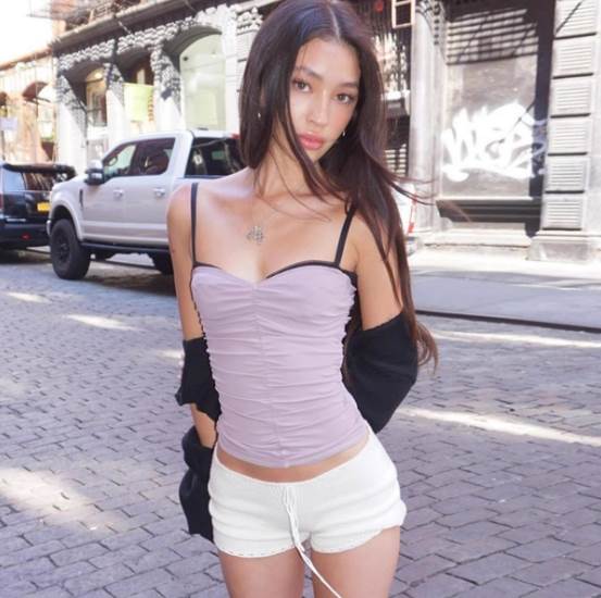 レディース トップス ショート かわいい プリーツ キャミソール きれいめ 大人可愛い インナー レトロ ..