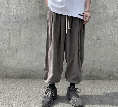 Rakuten - ボトムス パンツ スポーティー パンツ スウェット ヨガ ジム ワイド M 運動 ルーズ プール 楽ちん 学生 L 普段使い 海 20代 ボトムス アウトドア カジュアル かっこいい 10代 シンプル ラフ