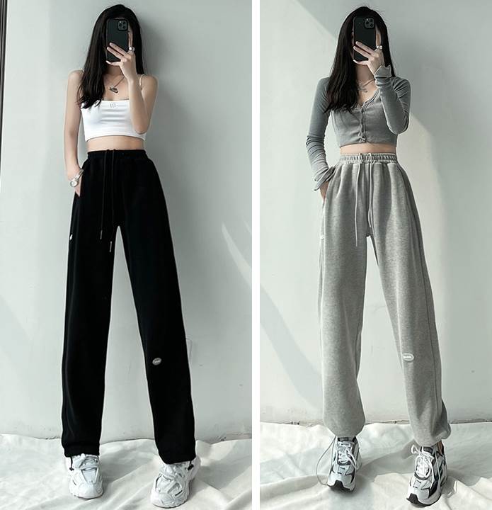 Capri Pants - ボトムス パンツ ウエストゴム パンツ ルームウェア 女性用 レディース ジャージ ジム 40代 シンプル 公園デビュー 運動 10代 ヨガ 休日 学生 スポーティー ボトムス ママ ロング ロング丈 ボーイッシュ 9分丈 ストレート