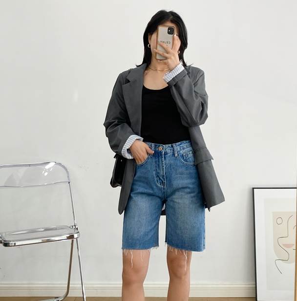 ボトムス パンツ ルーズ パンツ ショートパンツ ラフ 30代 ポケット レディース ボーイッシュ 10代 女性用 シンプル 夏 ショート丈 カジュアル デート メンズライク ボトムス 20代 ママ ファスナー ストレート マニッシュ デニム