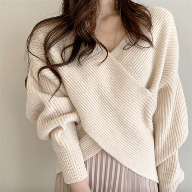 Rakuten - トップス デート 女子会 デート カットソー お洒落 スタイル きれいめ モテ 存在感 ファッション トレンド カジュアル 着回し セーター 大人 インスタ映え 大人女子 トップス コーデ 流行 大人可愛い かわいい 主役級 シンプル