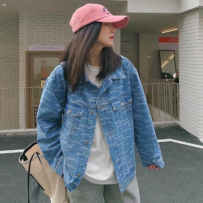 Rakuten - アウター ジャケット こなれ感 ジャケット Gジャン 通勤 男女兼用 襟付き アウトドア ペア ラフ デート 休日 20代 着回し お出かけ 通学 ルーズ アウター 学生 シンプル カジュアル ボーイッシュ ブルーデニム かっこいい