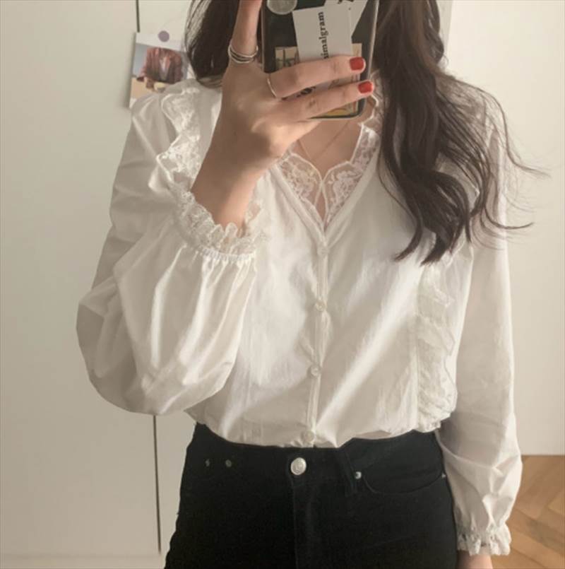 乐天商城 - トップス デート 女子会 デート きれいめ スタイル おしゃれ カジュアル トレンド 大人可愛い 流行 上品 シンプル 旅行 大人 インスタ映え 存在感 かわいい トップス 着回し モテ お洒落 休日 コーデ ファッション