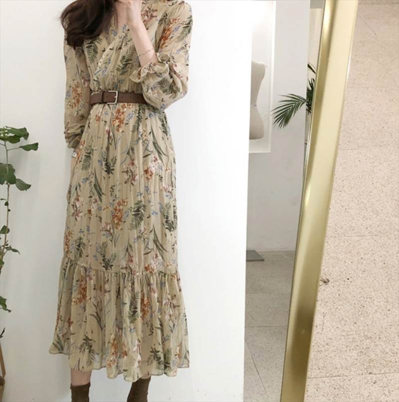 Rakuten - ワンピース デート 女子会 デート きれいめ スタイル おしゃれ カジュアル トレンド 大人可愛い 流行 上品 シンプル 旅行 大人 インスタ映え 存在感 かわいい ワンピース 着回し モテ お洒落 休日 コーデ ファッション