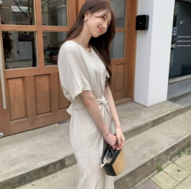 Rakuten - ワンピース 袖あり おしゃれ 袖あり かわいい 普段使い 着回し きれいめ 流行 女子会 お洒落 スタイル トレンド OL インスタ映え モテ コーデ 主役級 ワンピース ファッション カジュアル 大人 大人女子 シンプル 上品