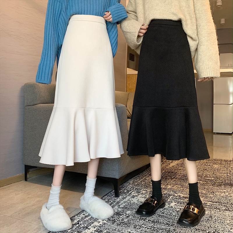 Rakuten - スカート ボトムス かわいい ボトムス 膝下 10代 無地 ミモレ丈 お出かけ ガーリー 大人可愛い 40代 デート 大人女子 お泊まり レディース 30代 上品 スカート 20代 ロング丈 セミフレア 大人 ロング マーメイド