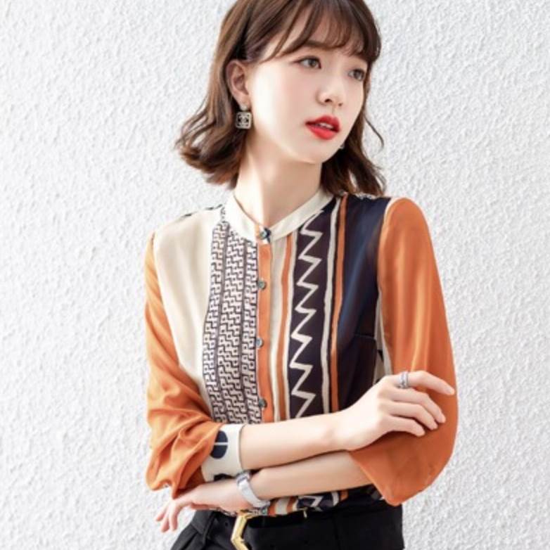 Rakuten - トップス デート きれいめ デート シャツ 個性的 ルーズ カットソー 10代 ガーリー シンプル 存在感 秋 大人女子 20代 春 主役級 おしゃれ トップス クール 長袖 かわいい 上品 袖あり 大人可愛い