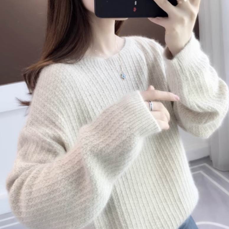 Rakuten - トップス デート きれいめ デート カットソー 個性的 ルーズ セーター 冬 ガーリー シンプル 存在感 秋 大人女子 10代 春 主役級 おしゃれ トップス クール 長袖 かわいい 上品 袖あり 大人可愛い