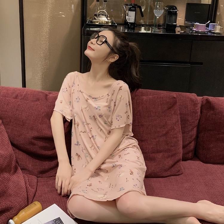 ルームウェア パジャマ シンプル パジャマ 部屋着 綿 こなれ感 袖あり ラフ 大人可愛い レトロ ラブリ..